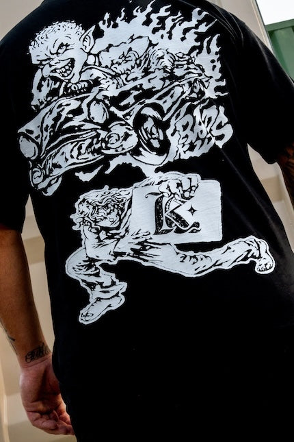 BADKIDS BLACK TEE