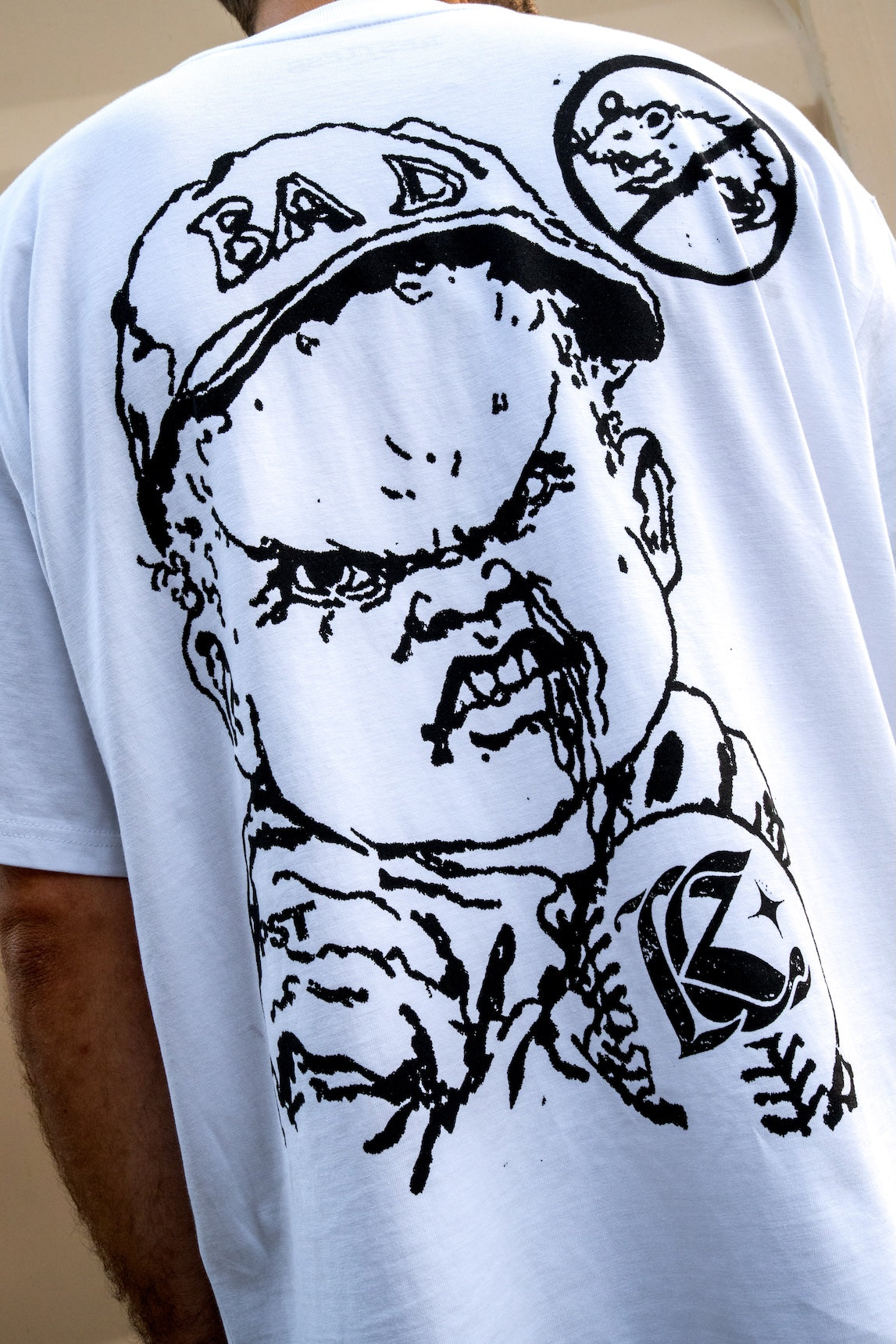 BADKIDS WHITE TEE