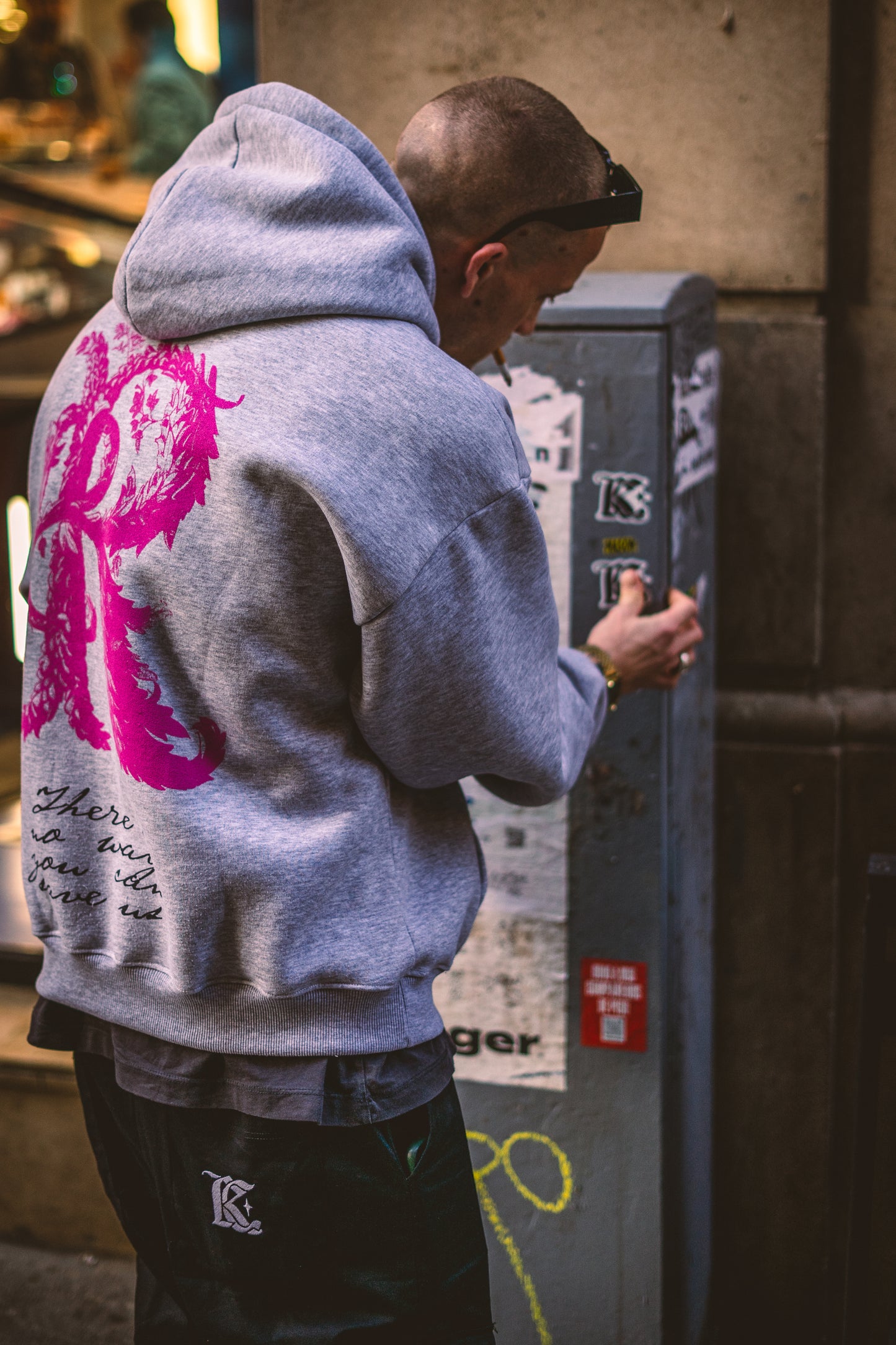 DRAGON HOODIE GREY