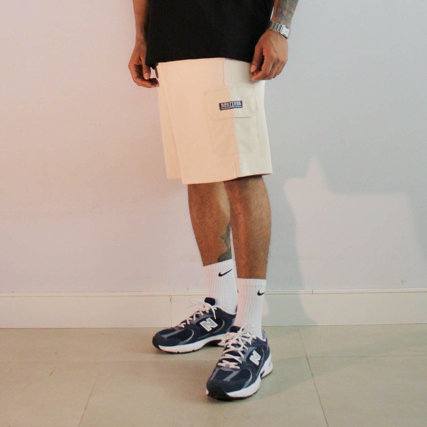 BEIGE SHORTS