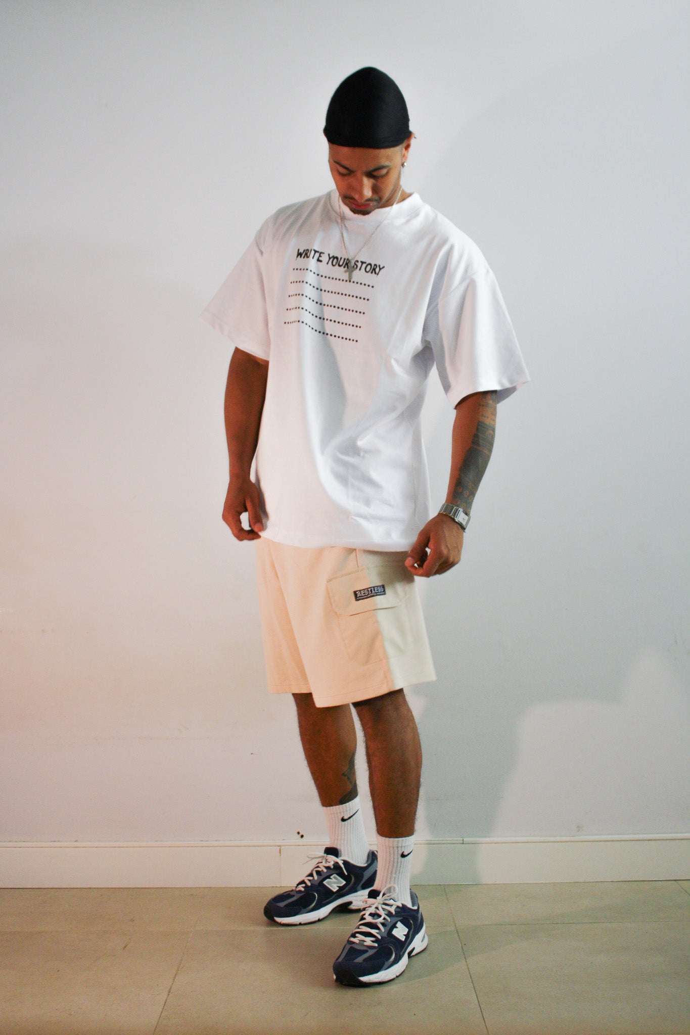 WRITE YOUR STORY WHITE T-SHIRT