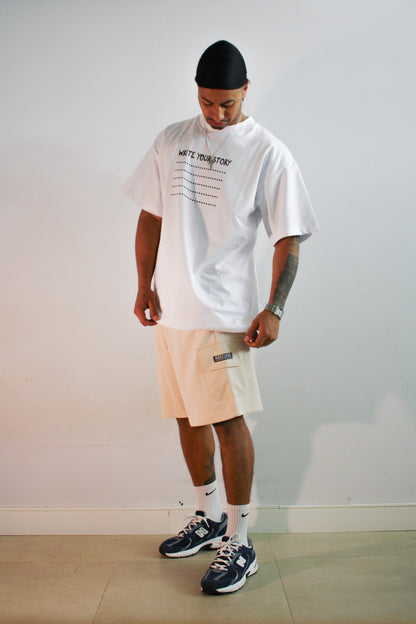 WRITE YOUR STORY WHITE T-SHIRT