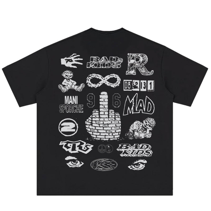 BLACK TEE BADKIDS2