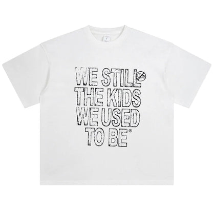 WHITE  TEE BADKIDS2