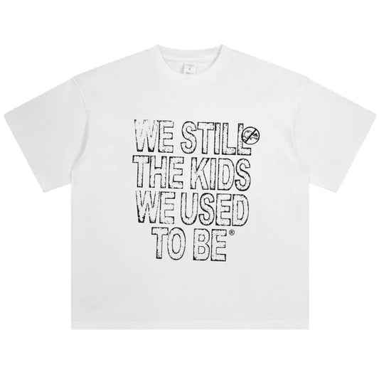 WHITE  TEE BADKIDS2