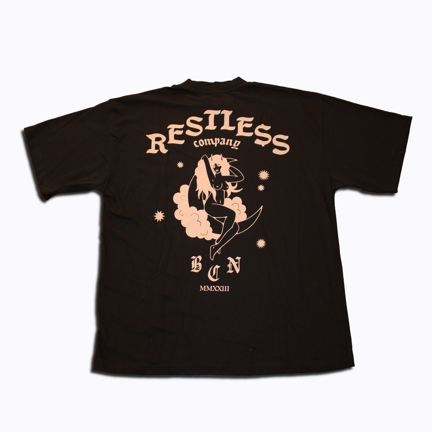 RESTLESS BLACK T-SHIRT